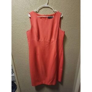 Black Label By Evan Picone Sleeveless Sheeth Dress Size 16